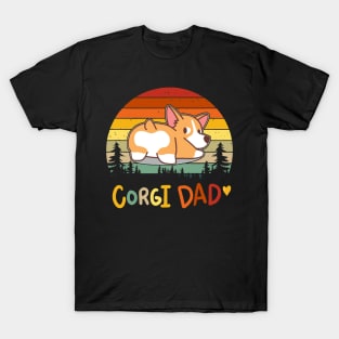 Corgi Dad  (130) T-Shirt